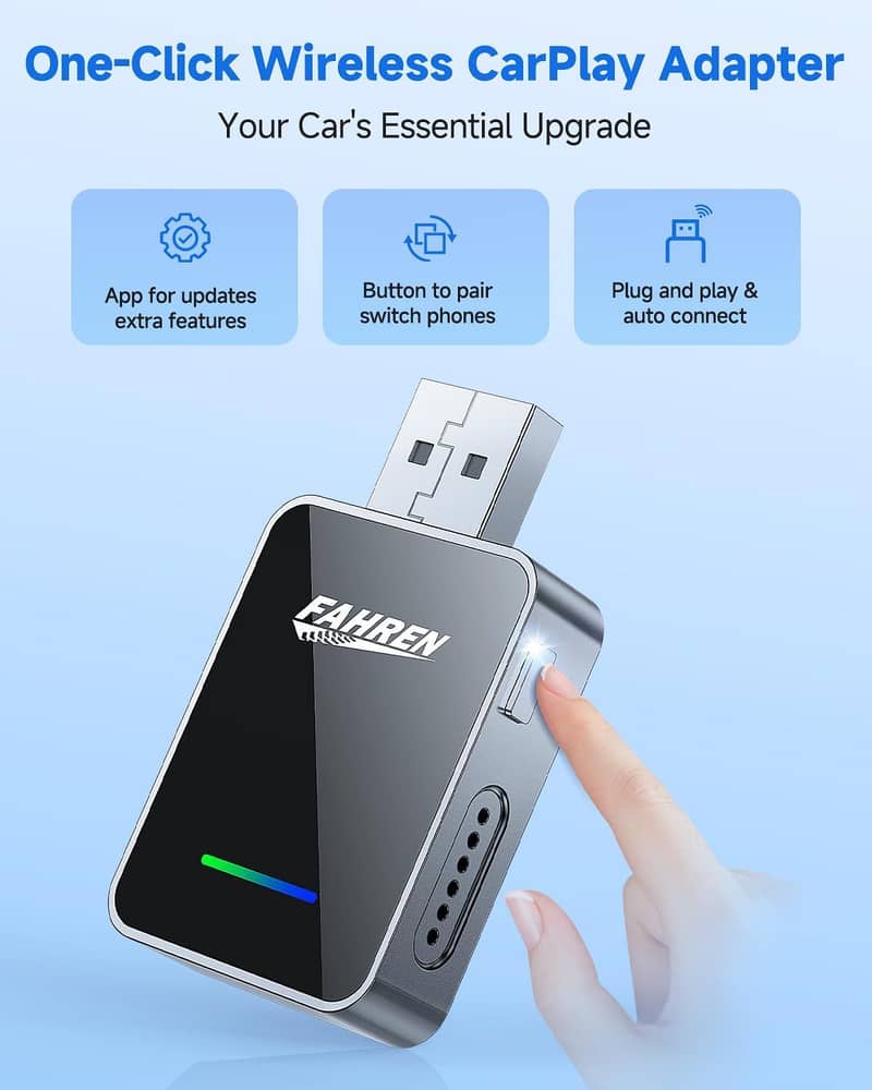 Wireless CarPlay & Android Auto Adapter 2