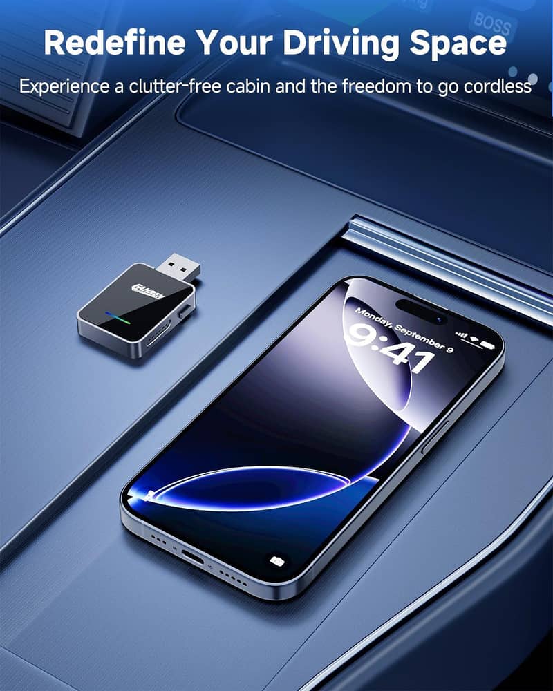 Wireless CarPlay & Android Auto Adapter 7