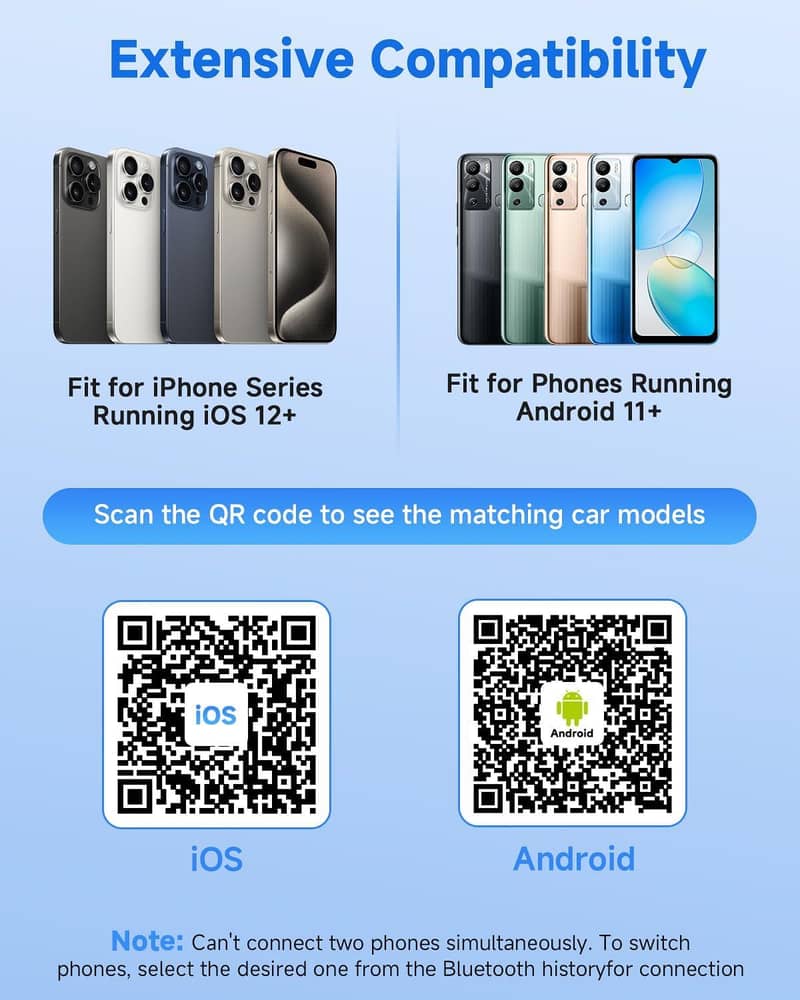 Wireless CarPlay & Android Auto Adapter 8