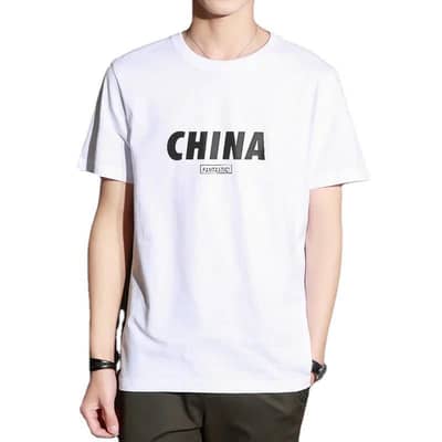 men slim fit t shirt bal khaki plus size summer