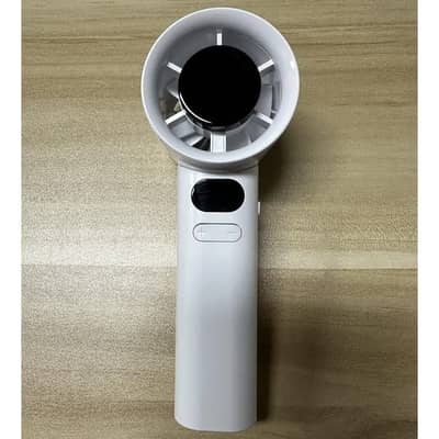 M 11 Mini Handheld Fan USB Rechargeable Digital Display 120-Speed Tu