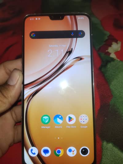 Vivo V23 5G 12/256 -New like , Complete box with charger , No fault