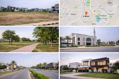 1 Kanal Plot for Sale in DHA Phase 6 N Block Lahore | Prime Location | Near Park | Demand 5.65 Crore