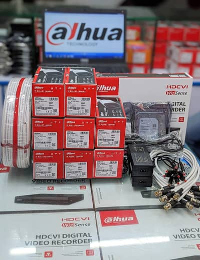 CCTV Cameras  Package Dahua | 1 Year Warranty | Wholesale Rate