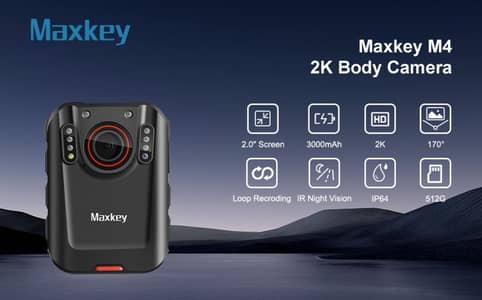 Maxkey 4k Action Camera Shoulder Mount