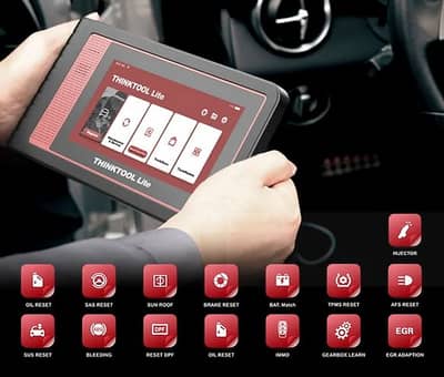 NEW THINKCAR LITE FREE PRINTER 2 YEARS UPDATES OBD2 CAR SCANNER OBD