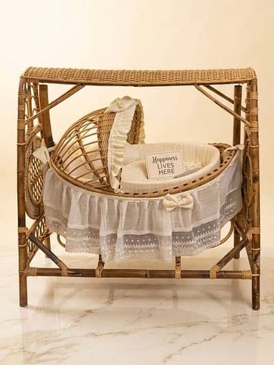 Rattan Bassinet (Jhula)