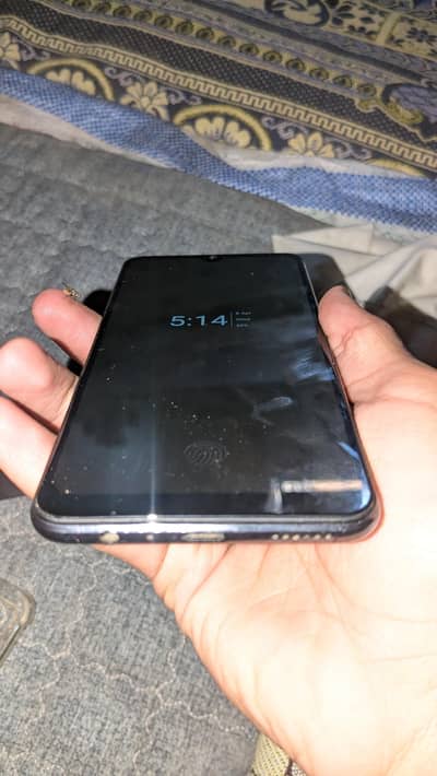 vivo v21e frint finger