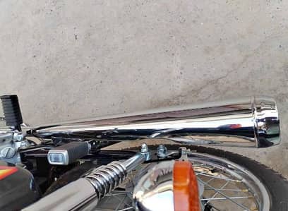 original Whistler chrome silencer