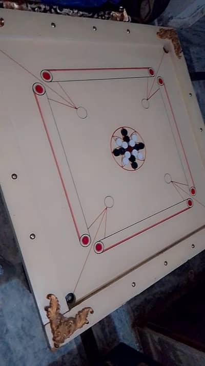 carrom board full large size strong wood carrom,