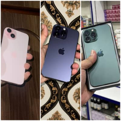14 pro max non pta FU / iphone 15 plus JV / 13 pro max non pta FU
