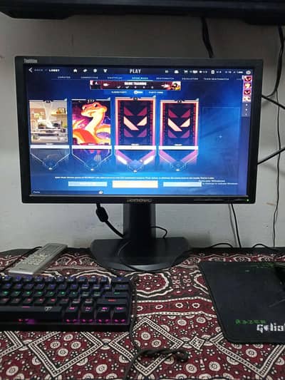 60-75hz gaming monitor no line no dot
