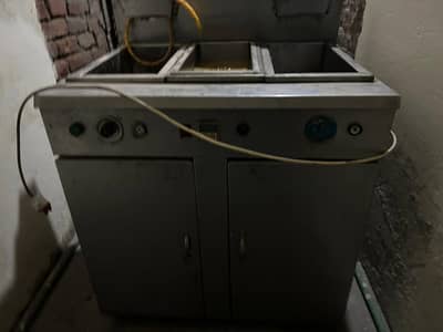 Electric double fryer