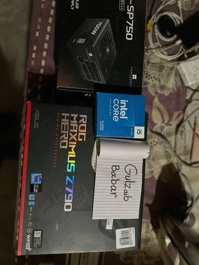 i5-14600K + ASUS ROG Maximus Hero Z790 + DDR5 6800MHz