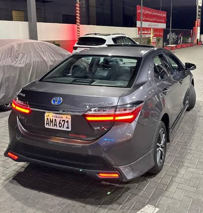 Toyota Altis Grande 2022 Black interior