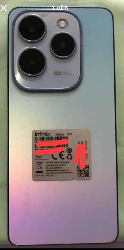 Infinex hot 40 8+256   10x10 condition price 35000