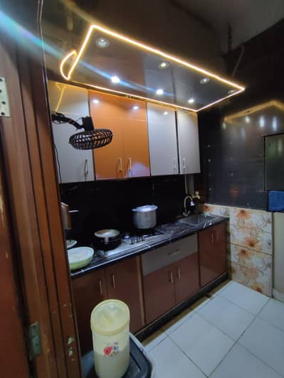 For Sale 3 bed lounge Flat Leased West Open Bank loan Applicable in Kaneez Fatima Society Scheme 33 karachi