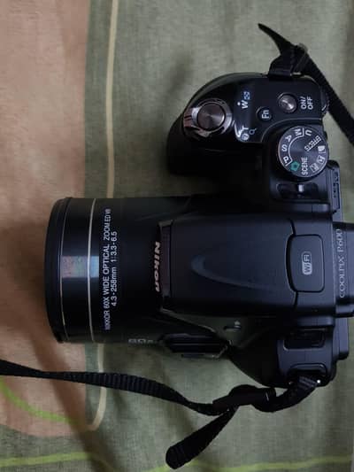 Nikon Coolpix p600 DSLR result excellent 10/10 condition