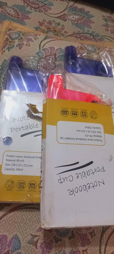 Notebook Portable Cup Multi colors