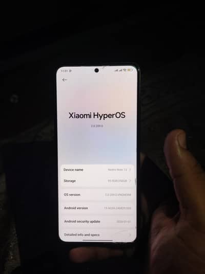 Redmi note 13 8-6ram 256gb