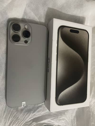 Iphone 15promax 256 gb factory unlock box