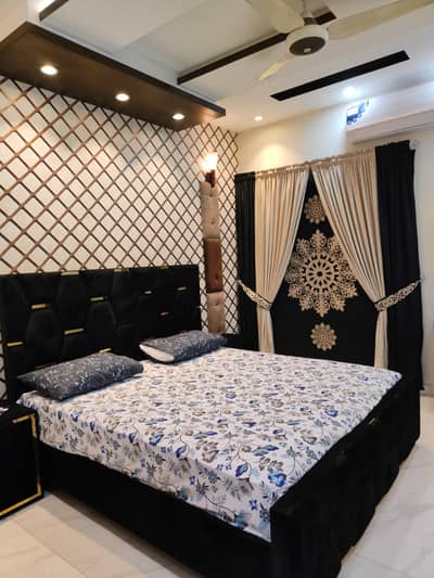 5 Marla Brand new first entry full furnished lower portion for rent in Bahia Town lahore