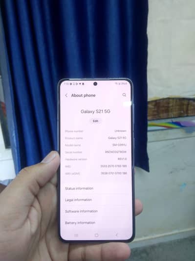 S21 5G. 8.128. use but all original