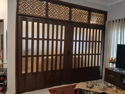 PVC folding door