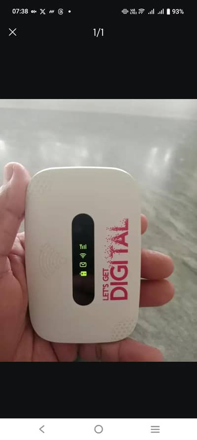 huwaei zong 4g device
