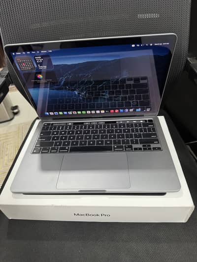 MacBook Pro M1 2020 13.3’ 8 gb ram 256 ssd touchbar with box