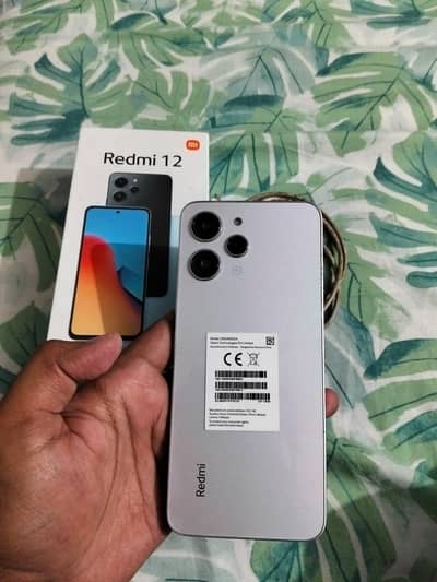 Redmi 12 with box charger