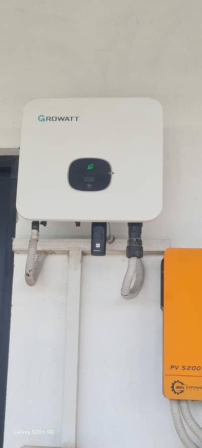 Growatt On Grid Inverter (10kv) & Fronus 5200 Hybrid