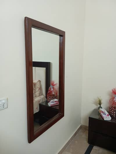 Wooden Wall Mirror