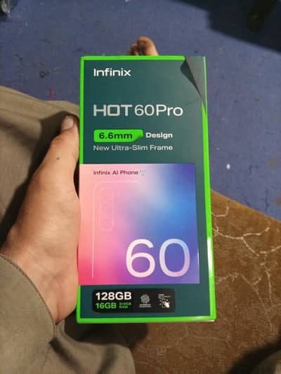 Infinix hot 60 pro 10/10 8 /128 03084246000