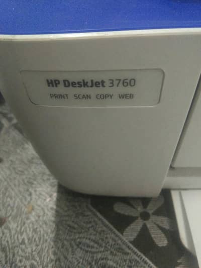 hp 3760 portable wifi color printer all in one running condition