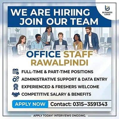 Need a supervisor for office work in Rawalpindi