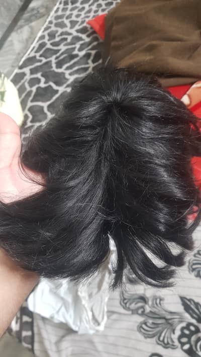 Human hair wig 7x8