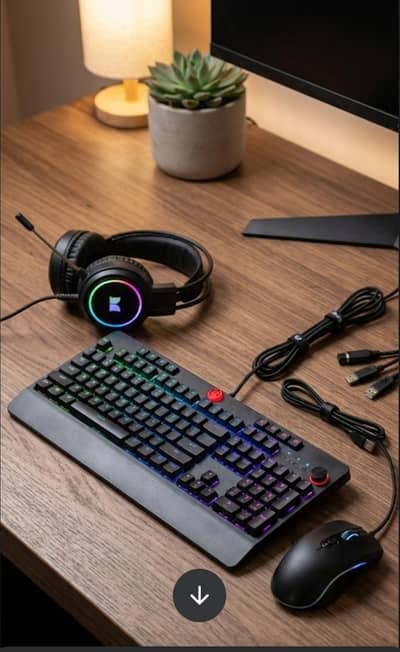 Full RGB Gaming Peripheral Bundle
