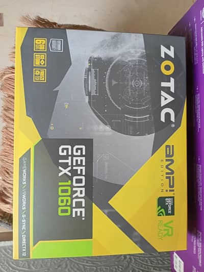 GTX 1060 6GB ZOTAC AMP Edition