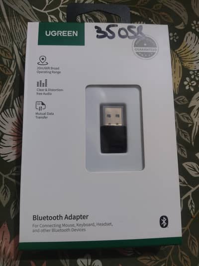 UGREEN 35058 USB Bluetooth 5.4 Adapter for PC & Laptop