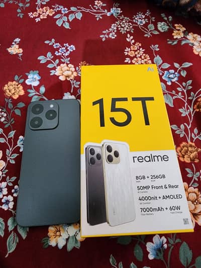 realme 15t box open