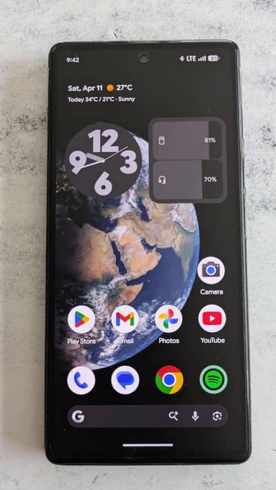 Google pixel 6a Pta Approved