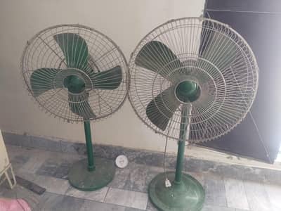 2 plastal fan used working condition