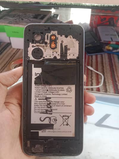 hot 50i original penal and battry