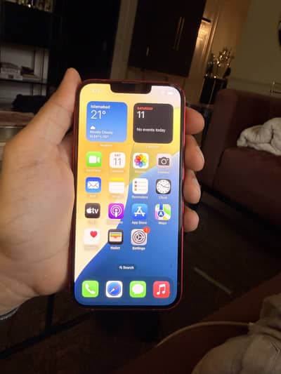 iPhone 13 128GB (PRODUCT)RED - Official PTA Approved - With Box