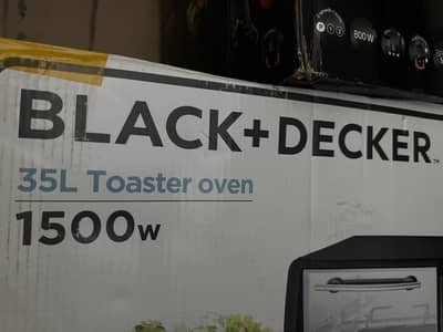 Black and decker elwctric oven