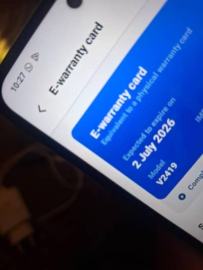 vivo y19s 6+6 128 official pta approved