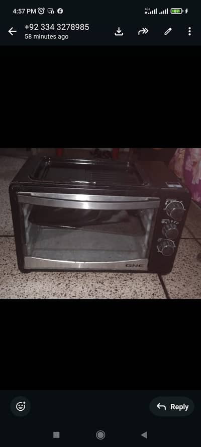 Owan for sale use in good condition