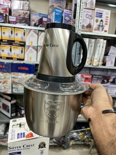 3 liter 4 blade silver crest chopper