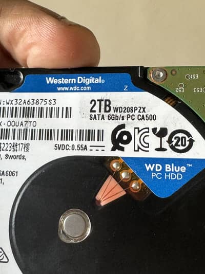 2tb wd external,internal and portable hard drive 100%